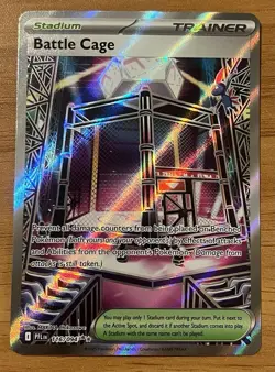 Battle Cage 116/094 Phantasmal Flames Full Art +1 Bonus Card - Image 1