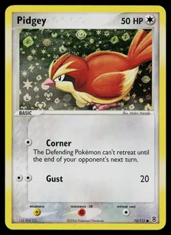 Pokemon Card - Pidgey FireRed & LeafGreen 73/112 Reverse Holo Common - Image 1