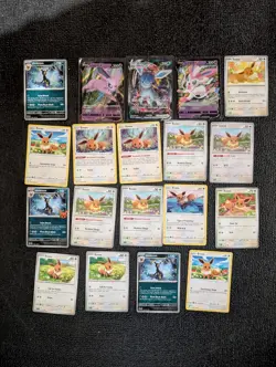 🔥🔥Eevee & Eeveelution 19 Pokemon card lot TCG🔥🔥 - Image 1