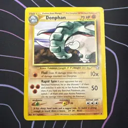 Pokemon TCG Donphan Card Neo Genesis 21/111 Regular Card - Image 1