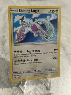 Pokemon TCG Shining Lugia SM82 Holo Card NM Condition Near Mint - Image 2