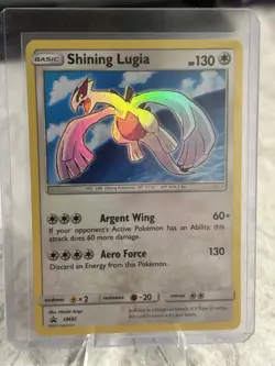 Pokemon TCG Shining Lugia SM82 Holo Card NM Condition Near Mint - Image 4