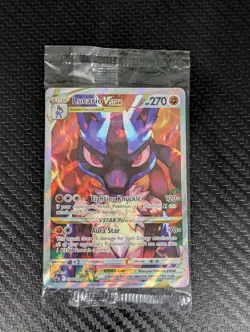 Pokemon Card 2023 SEALED LUCARIO VSTAR Black Star Promo SWSH291 Crown Zenith - Image 1