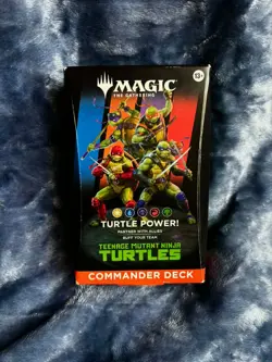 Magic The Gathering Teenage Mutant Ninja Turtles Commander Deck Sealed Bundle - Image 3