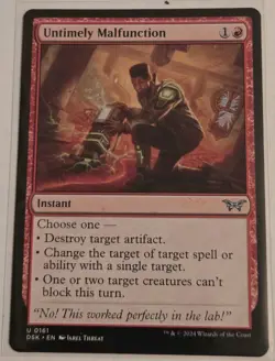 Untimely Malfunction Duskmourn: House of Horror Regular - Image 1