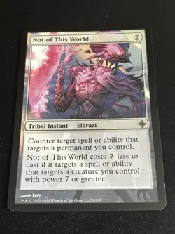 1x Not of This World - Rise of the Eldrazi (ROE) Magic MTG - Image 1