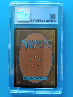 FOIL🌈💀Overeager Apprentice💀🌈Odyssey Vintage 2001 MTG | NM++/Mint CGC 8! - Image 2