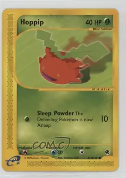 Hoppip Pokemon e-Card Series Expedition #112 2002 - Image 1