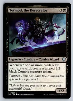 Tormod, the Desecrator 155 Uncommon Commander Legends Magic: The Gathering NM - Image 1