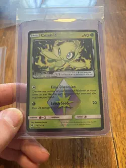 POKEMON TCG CELEBI 19/214 S&M LOST THUNDER PLASMA STAR RARE!! - Image 2