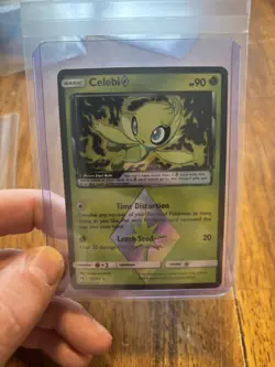 POKEMON TCG CELEBI 19/214 S&M LOST THUNDER PLASMA STAR RARE!! - Image 3
