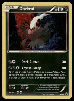 Pokemon Cards Darkrai XY194 XY Promo Holo MP - Image 1