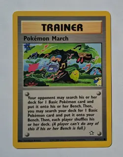 Pokemon - Pokemon March - Neo Genesis 102/111 - Common - LP - Image 1