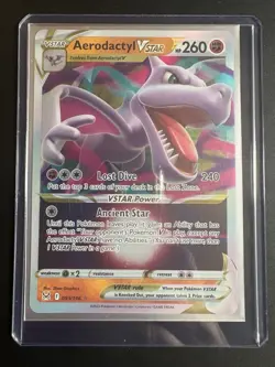 Aerodactyl VSTAR 93/196 Lost Origin Pokemon Card NM - Image 1