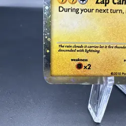 Pokemon Raikou HGSS19 Promo 2010 Holo - Image 5