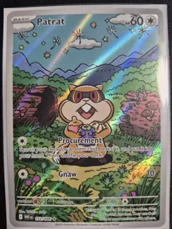 Patrat White Flare Pokemon TCG Card 152/86 SV (P-49) - Image 1