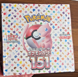 Pokemon SV2a 151 Booster Box Japanese | New & Sealed | 2023 - Image 1
