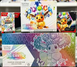 Pokemon Prismatic Evolutions SPC , ETB , Booster Bundle, Surprise Box Bundle Lot - Image 1