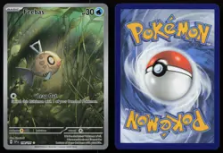 Feebas 198/191 Illustration Rare Surging Sparks Pokemon NM - Image 3