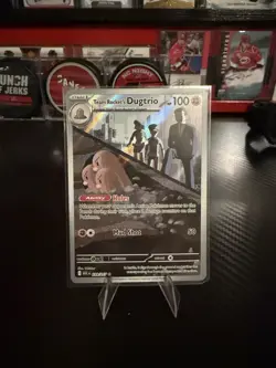 Pokemon Team Rocket's Dugtrio Ascended Heroes SIR #239/217 100 HP - Image 1