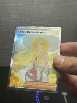Pokemon Lillie's Determination SIR 184/132 Mega Evolution ENGLISH Pack Fresh - Image 3