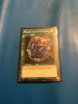 YUGIOH Secret Rare Magicalized Fusion MP20-EN245 1st Edition - Image 1