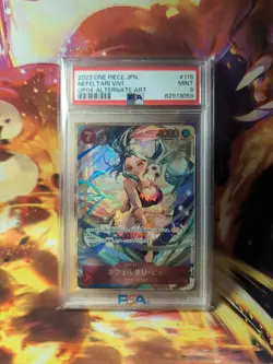 One Piece Kingdoms of Intrigue NEFELTARI VIVI JPVer #OP04-118 SEC Graded PSA 10 - Image 1