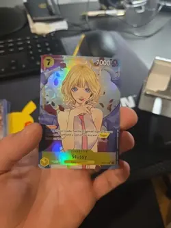 Stussy OP13-110 Alternate Art Foil Super Rare Carrying On His Will One Piece CCG - Image 1