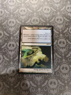 Magic: The Gathering Underground River Land Card 10th - Image 2
