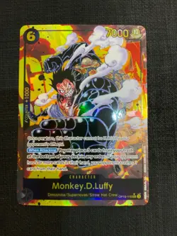 One Piece TCG - Monkey.D.Luffy (118) (Parallel) (OP10-118) - Royal Blood Foil NM - Image 1
