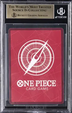 2024 ONE PIECE EMPERORS IN THE NEW WORLD ALT ART L #OP09-001 SHANKS BGS 10 - Image 2