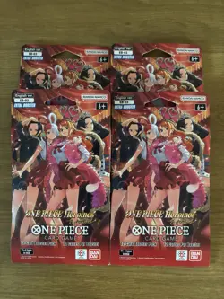 One Piece TCG Heroines Edition EB-03 Sleeved Booster Pack - Lot Of 4 - Image 1