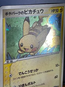Pokepark Pikachu 004/009 Forest File Promo Holo Rare Japanese Pokemon Card 2005 - Image 3