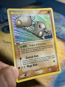 Hitmonlee 25/115 EX Unseen Forces Reverse Holo Rare Stamped Pokemon Card DMG - Image 4