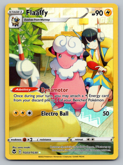 Flaaffy Pokemon Silver Tempest Trainer Gallery TG03/TG30 Character Rare NM - Image 1