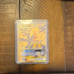 Pokemon Pikachu & Zekrom GX TAG TEAM Promo Holo SM168 Card English - Image 1