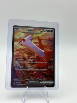 Pokemon Latias ex 239/191 Sv08 Surging Sparks Special Illustration Rare Holo - Image 1