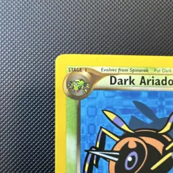 Pokemon Dark Ariados 17/105 Neo Destiny 2000 Stage 1 60 HP Rare Regular English - Image 3