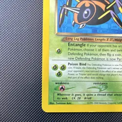 Pokemon Dark Ariados 17/105 Neo Destiny 2000 Stage 1 60 HP Rare Regular English - Image 5