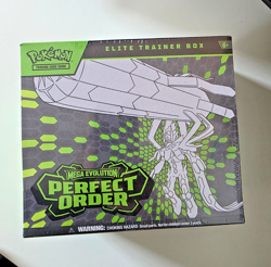 Pokemon TCG Mega Evolution Perfect Order Elite Trainer Box ETB Sealed - Image 1