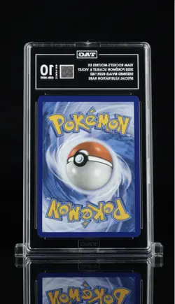 Pokemon Team Rockets Moltres EX 229/182 Sir Destined Rivals TAG 10 Gem Mint - Image 2