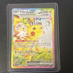 Pikachu EX SIR 238/191 Surging Sparks Near Mint Condition Pokemon Tcg - Image 1