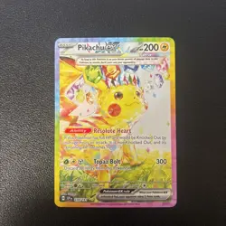 Pikachu EX SIR 238/191 Surging Sparks Near Mint Condition Pokemon Tcg - Image 2