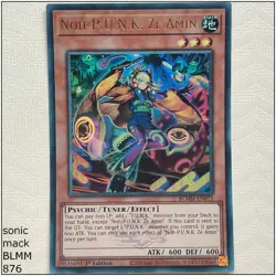 Noh-P.U.N.K. Ze Amin - BLMM-EN073 - Ultra Rare 1st Edition Yugioh - Image 1