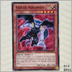 Fabled Ashenveil - BP01-EN158 - Common 1st Edition Yugioh - Image 1