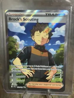 Brock's Scouting 179/159 Full Art - SV09: Journey Together Pokemon Card - Image 1