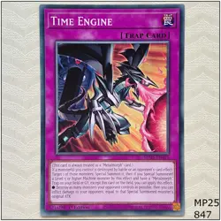 Time Engine - MP25-EN425 - Common 1st Edition Yugioh - Image 1