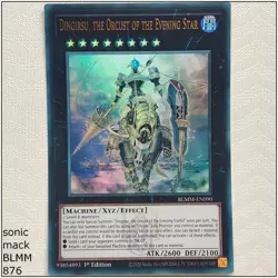 Dingirsu, the Orcust of the Evening Star - BLMM-EN090 - Ultra Rare 1st Yugioh - Image 1