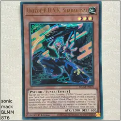 Ukiyoe-P.U.N.K. Sharakusai - BLMM-EN070 - Ultra Rare 1st Edition Yugioh - Image 1