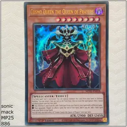 Cosmo Queen the Queen of Prayers - MP25-EN218 - Ultra Rare 1st Edition Yugioh - Image 1